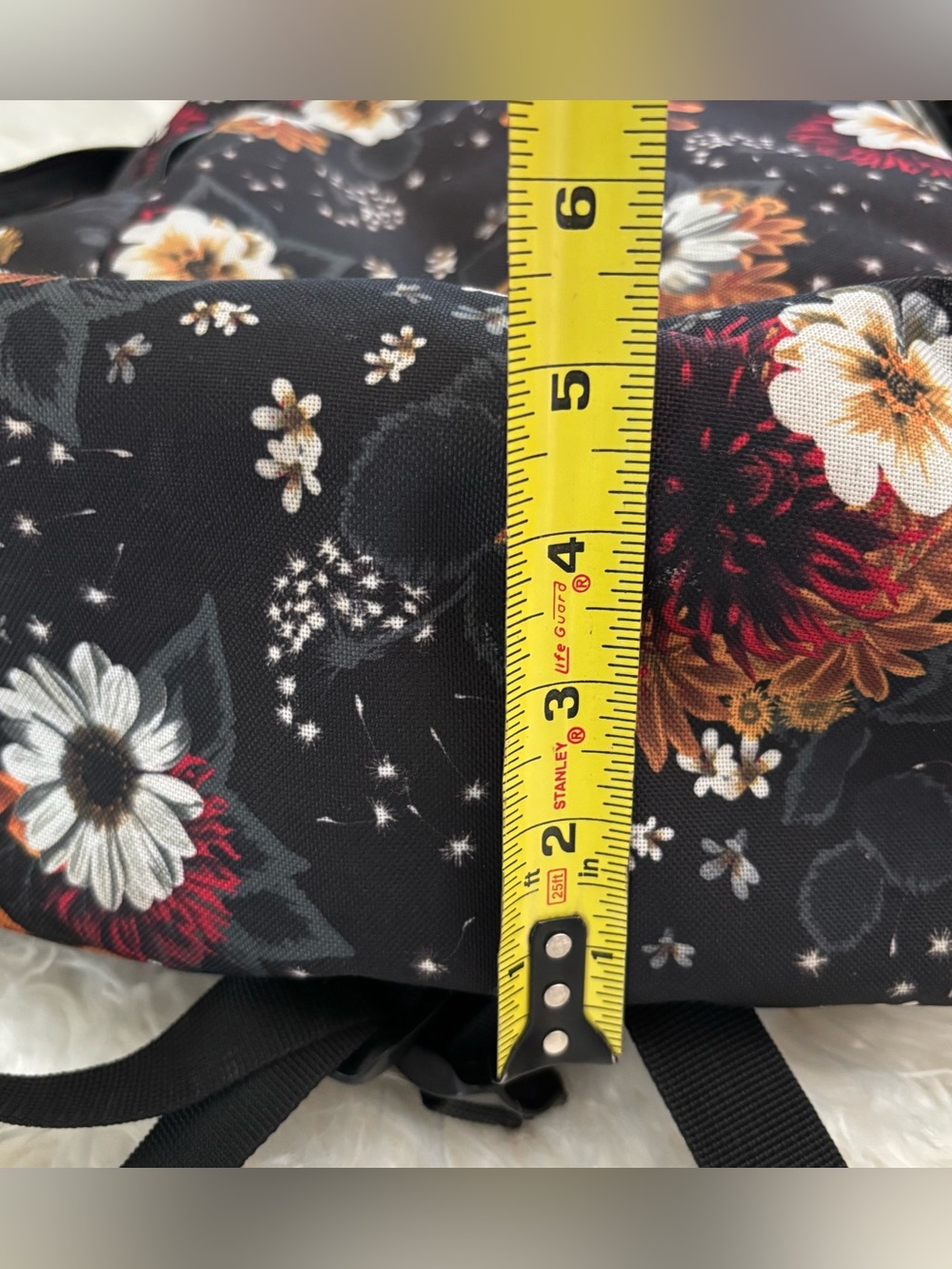 Dakine Floral Prom 25L Backpack Laptop School Storage Travel Bag Black Floral - Picture 15 of 16